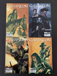 Galveston Full Set # 1,2,3,4 Boom! Studios Comics 2008-2009 Vf+