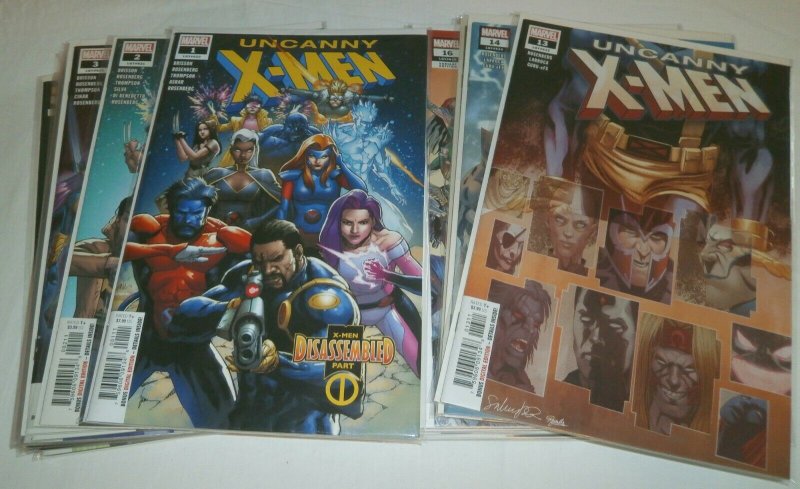 Uncanny X-Men V5 #1-22, Annual #1 Age of 2018 complete set comic book lot of 24