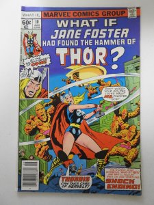 What If #10 Jane Foster Had Found the Hammer of Thor? (1978) Solid VG Condition!