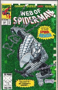 Web of Spider-Man #100 Direct Edition (1993) Spider-Man [Key Issue]