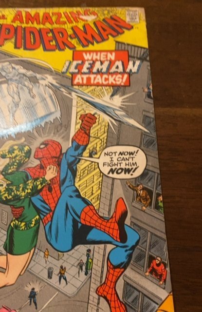 The Amazing Spider-Man #92 (1971)guest starring iceman see  description