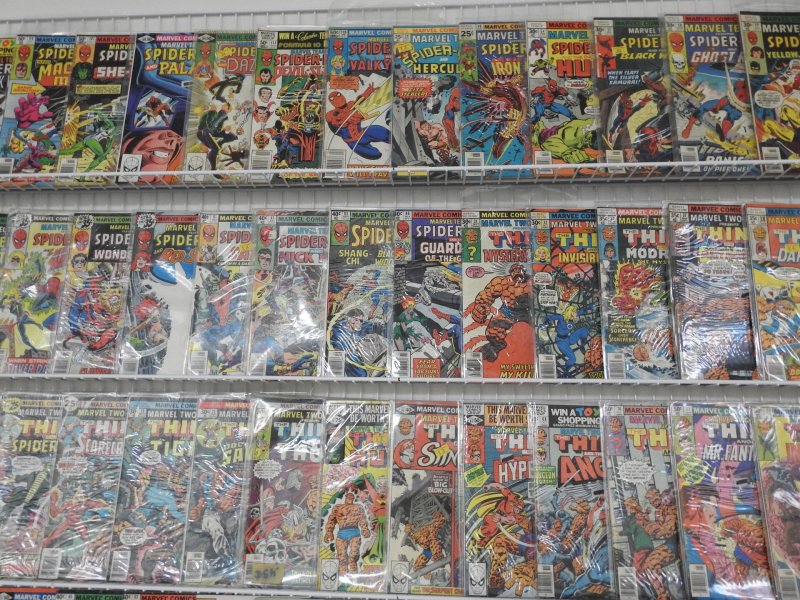 Huge Lot 170+ Comics W/ Marvel Team-Up, Two-in-One, Spider-Man+ Avg Fine+ Cond!