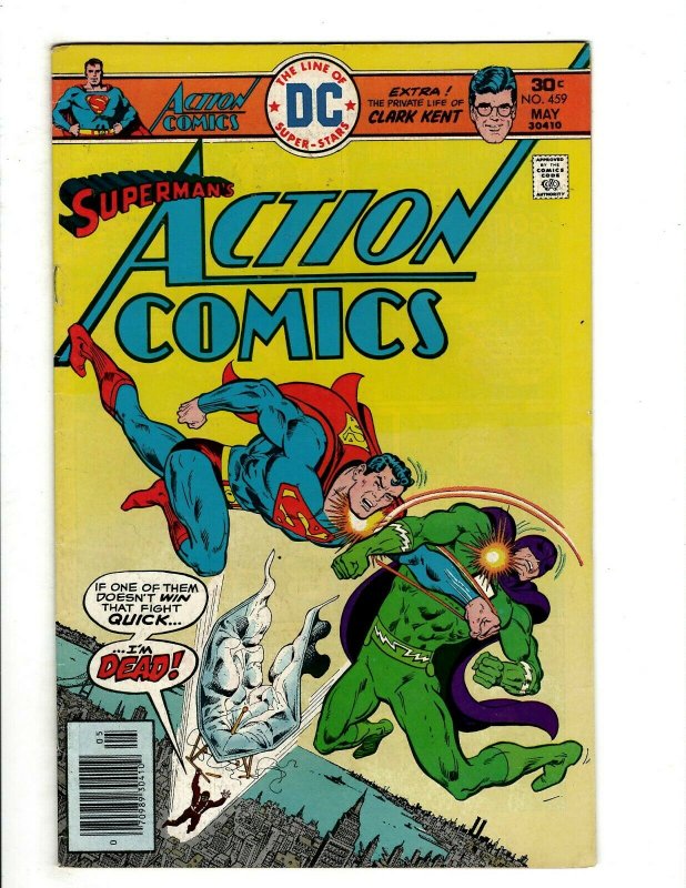 10 Action Comics DC Comics 446 451 458 459 461 462 463 464 465 466 Lois J461