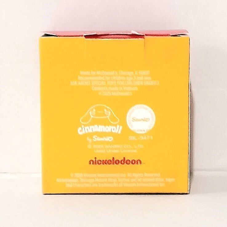 CINNAMOROLL x MICHAELANGELO | HELLO KITTY x TMNT #02 | SANRIO MCDONALDS | NIB