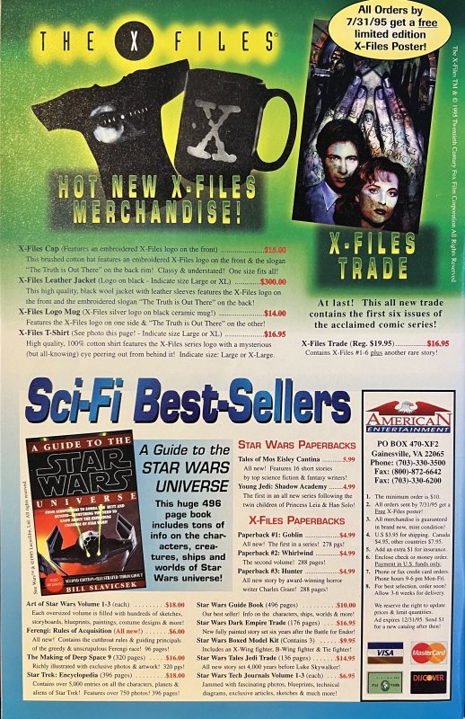 X-Files Special Edition #1 (1995) NM Condition