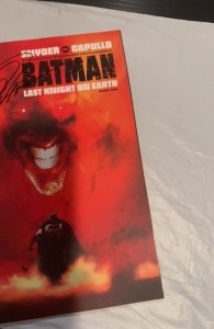 Batman: Last Knight on Earth #1 Variant Cover (2019) signed by Capullo