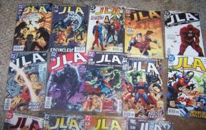 JLA LOT OF 29 ISSUES   # 16-115 dc  CRISIS  JUSTICE LEAGUE AMERICA   BATMAN 