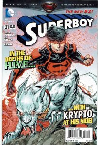 Superboy #21 (2011 v6) Krypto Doctor Psycho NM