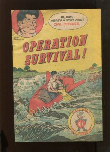 OPERATION SURVIVAL! CIVIL DEFENSE COMIC (5.0)