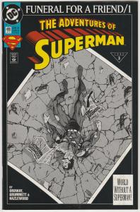 6 The Adventures of Superman DC Comic Books # 498 499 500 (500) 501 (501) TW41