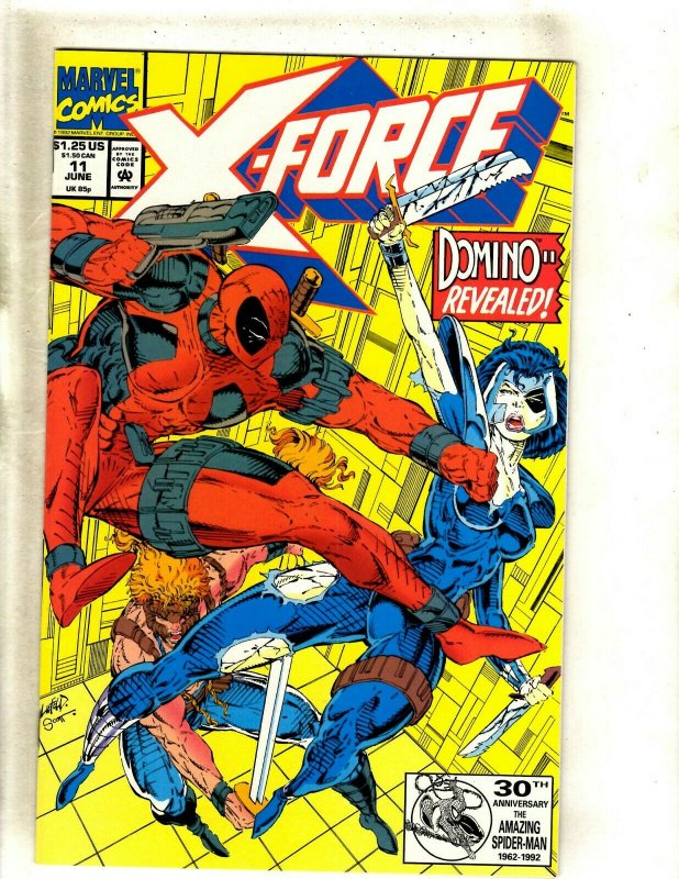 X-Force # 11 NM Marvel Comic Book Deadpool X-Men Wolverine Cable Domino HJ9