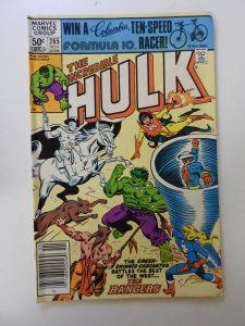 The Incredible Hulk #265 (1981) FN/VF condition