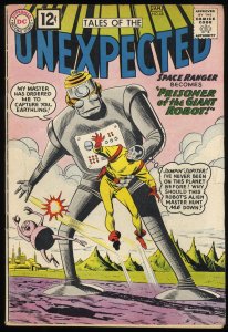 Tales Of The Unexpected #68 Robot Cover!