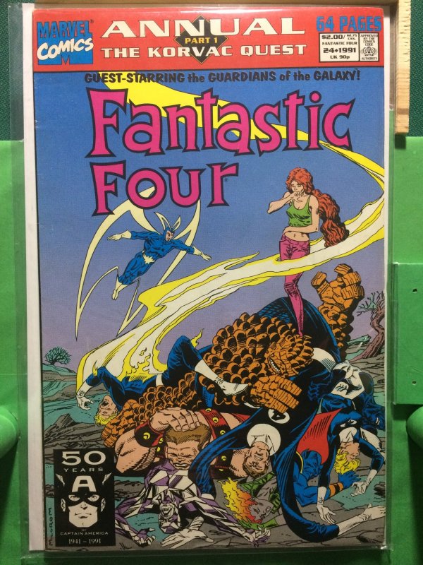 Fantastic Four Annual #24 The Korvac Quest part 1