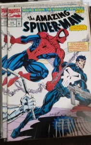 Amazing Spider-Man  # 358 1992 MARVEL ERIK LARSEN DARKHAWK PUNISHER NOVA