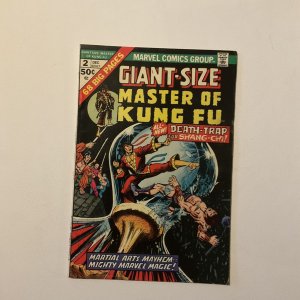 Giant Size Master Of Kung Fu 2 Very Fine Vf 8.0 Marvel 1974