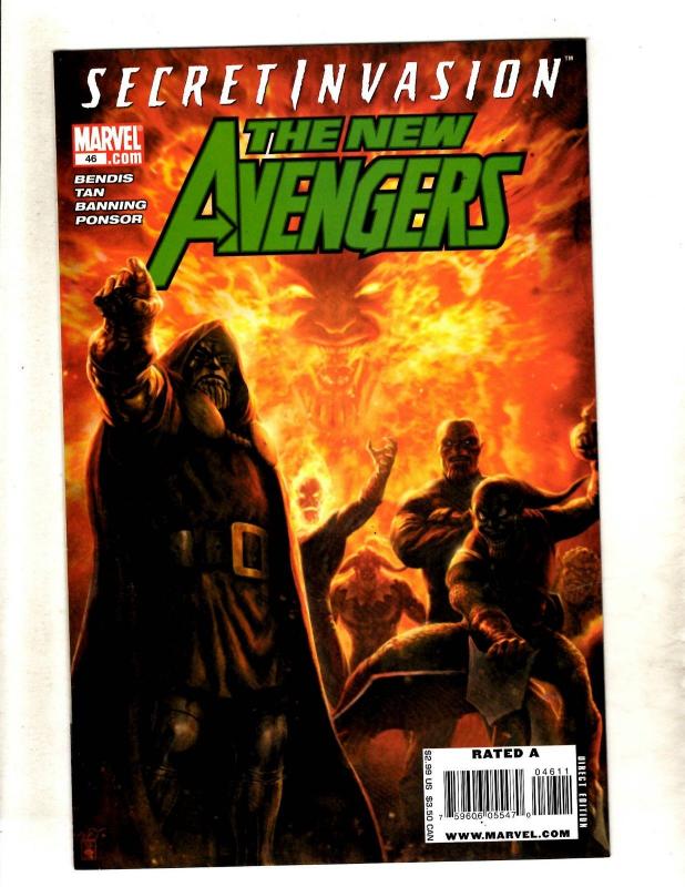 12 New Avengers Marvel Comic Books # 39 40 41 42 43 44 45 46 47 48 49 50 CJ12