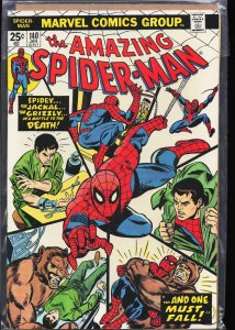 The Amazing Spider-Man #140 (1975) Spider-Man [Key Issue]