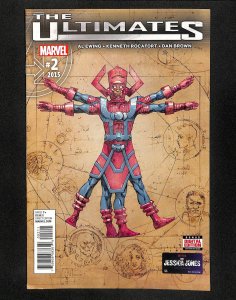 Ultimates #2 1st Galactus the Lifebringer!