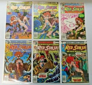 Bronze Age Red Sonja 2 sets lot 22 different books average 6.0 FN (1976)