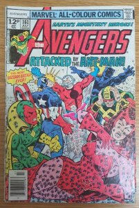 The Avengers #161 British Variant (1977)