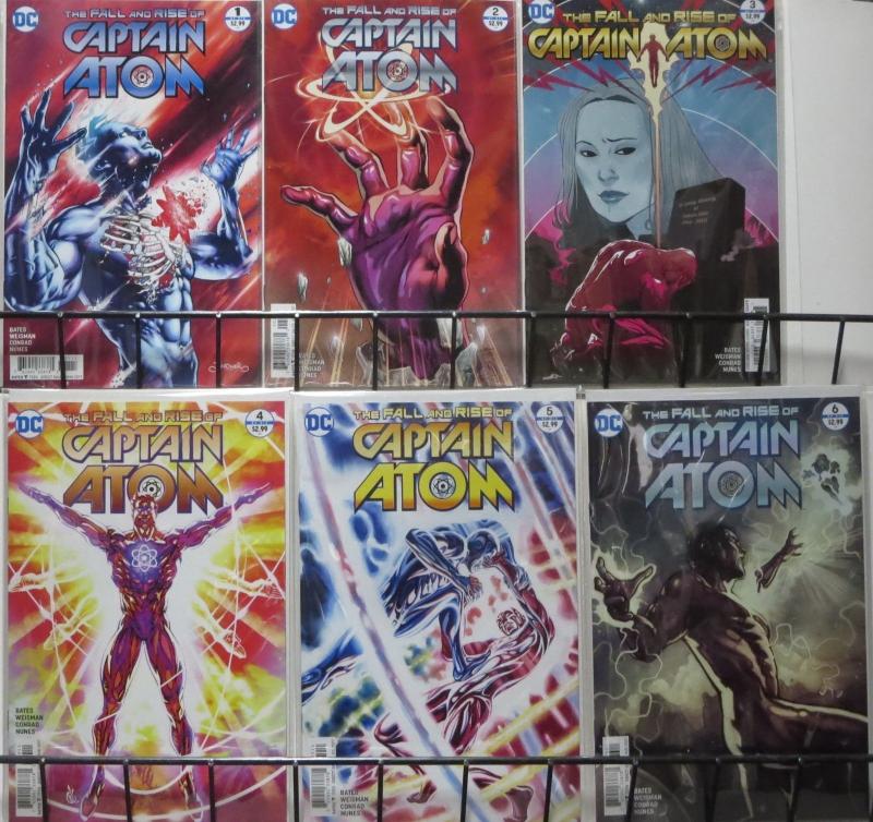 THE FALL AND RISE OF CAPTAIN ATOM (DC, 2017)#1-6 VF-NM COMPLETE! Cary Bates 