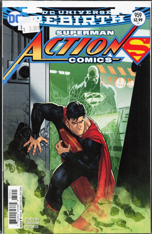 Action Comics #959 Variant Cover (2016)