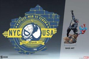 Hot Toys Sideshow Spider-man vs Venom Maquette 22 Figure 200561