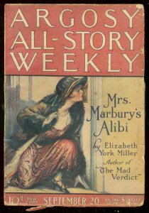 Argosy All-Story Weekly--September 1924--Pulp Magazine--Munsey--VG