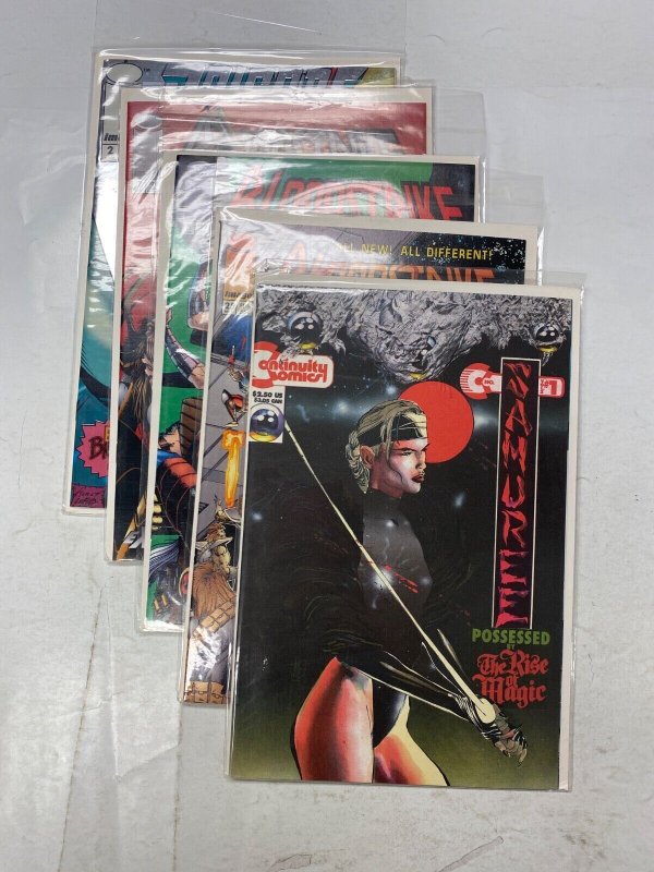 5 IMAGE comic books Brigade BloodStrike #2 8 25 Samuree 13 KM41