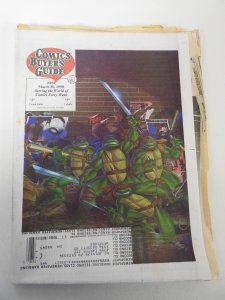 Comics Buyer's Guide #854 (1990) Signed and Remarked no cert