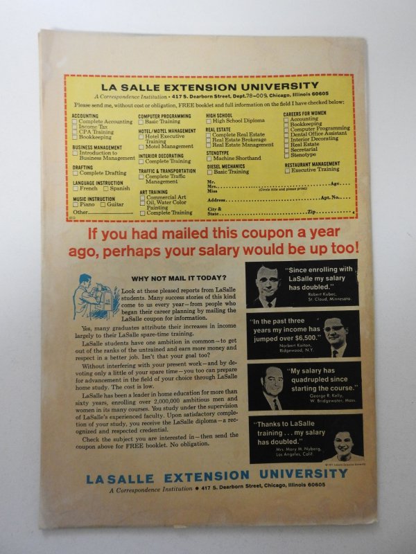 Monsters on the Prowl #18 (1972) VG- Condition moisture stain