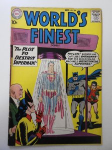 World's Finest Comics #104 (1959) VG Condition cover detached top staple