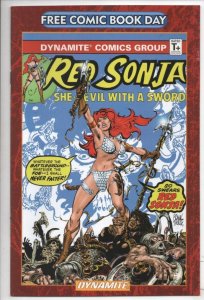 RED SONJA #1, NM, FCBD, Dynamite, She-Devil with Sword, Thorne, 2022