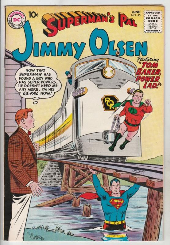 Jimmy Olsen, Superman's Pal  #45 (Jun-60) VF/NM High-Grade Jimmy Olsen