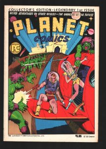 Planet #1  1984 - Blackthorne  -FN/VF - Comic Book