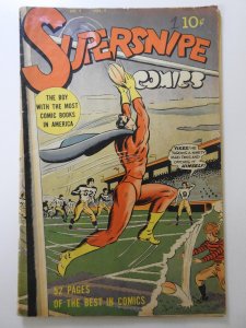 Supersnipe Comics #45 (1948) Solid VG- Condition! HTF Comic!!