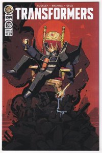 Transformers #36 A October 2021 IDW Brian Ruckley Hernandez Malkova