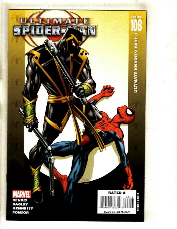 10 Ultimate Spider-Man Marvel Comics 100 101 102 103 104 105 106 107 108 109 EK3