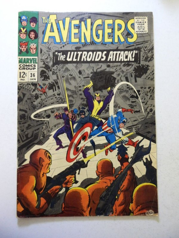 The Avengers #36 (1967) VG+ Condition