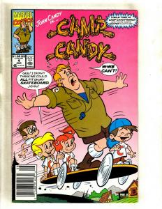 5 Camp Candy Marvel Comics # 1 2 3 4 6 John Candy Headless Harry Adventure J372