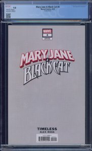 Mary Jane & Black Cat #4 CGC 9.8 Alex Ross Timeless Virgin Variant Marvel 2023