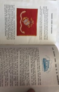 How to respect&display our flag-1950  booklet  US Marine Corps