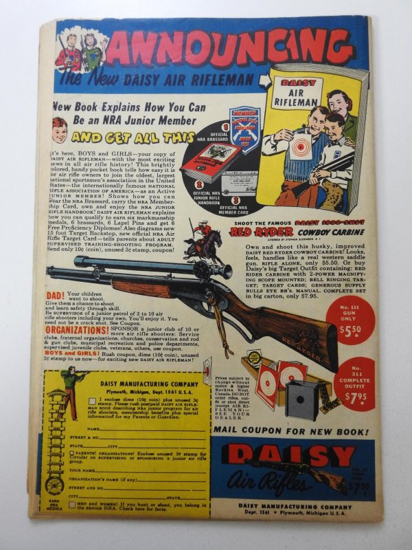 Gang Busters #22 (1951) Crime's Fingerman! Sharp VG Condition!