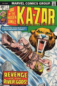 Ka-Zar (2nd Series) #7 VG ; Marvel | low grade comic Lord of the Hidden Jungle