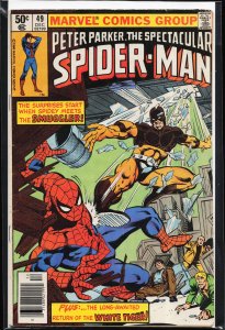 The Spectacular Spider-Man #49 Newsstand Edition (1980) Spider-Man