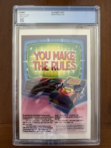 Avengers #347 CGC 9.8 Marvel Comics (1992)
