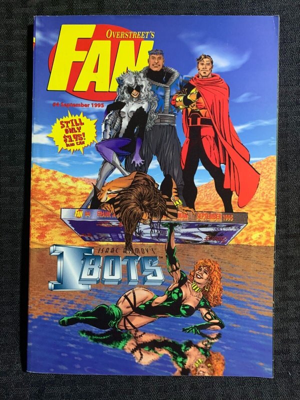 1995 OVERSTREET'S FAN Magazine #4 FN 6.0 Isaac Asimov's IBots