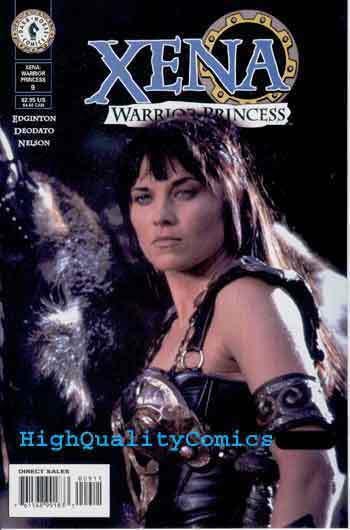 XENA Warrior Princess #9, NM+,  Photo cv, Lucy Lawless, 2000, Mike Deodato