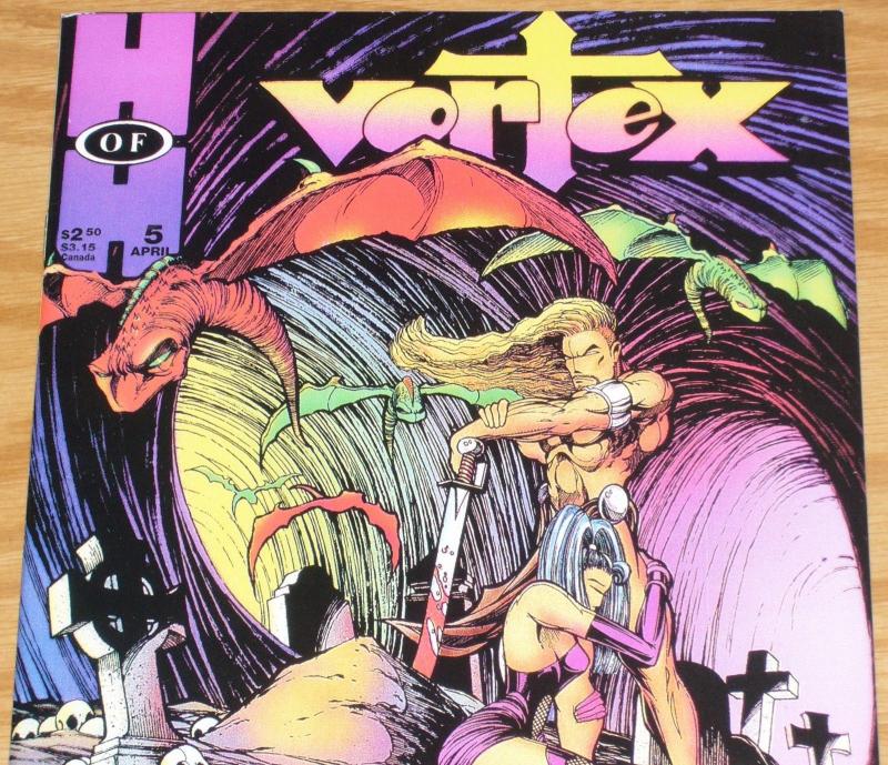 Vortex #5 VF; Hall of Heroes | pre-dates original cyberfrog #1 trent kaniuga